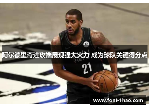 阿尔德里奇进攻端展现强大火力 成为球队关键得分点