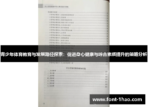 青少年体育教育与发展路径探索：促进身心健康与综合素质提升的策略分析